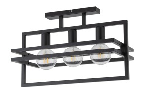 MERCI 3 plafon czarny