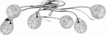 Lampa sufitowa 6-punktowa ORLEAN chrom