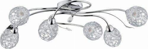 Lampa sufitowa 6-punktowa ORLEAN chrom