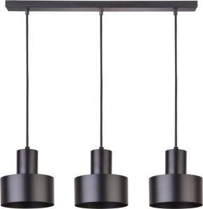 Lampa wisząca RIF 3 PROSTY CZARNY
