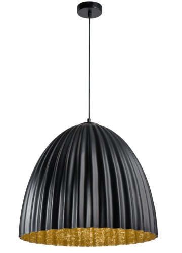 TELMA 50 czarny_złoty lampa wisząca