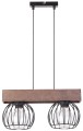 MILAN 2 lampa wisząca BRĄZOWY