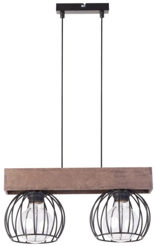 MILAN 2 lampa wisząca BRĄZOWY